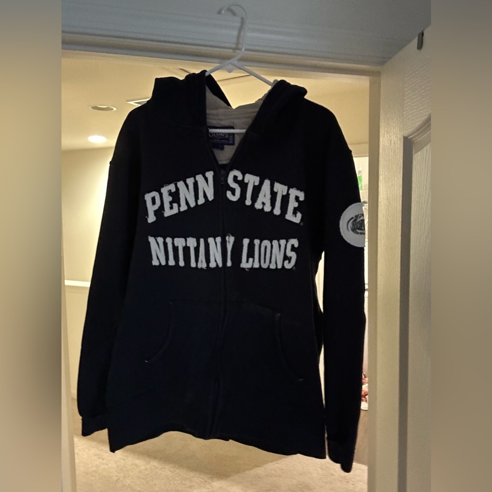 Vintage Penn State Nittany Lions Black Hoodie